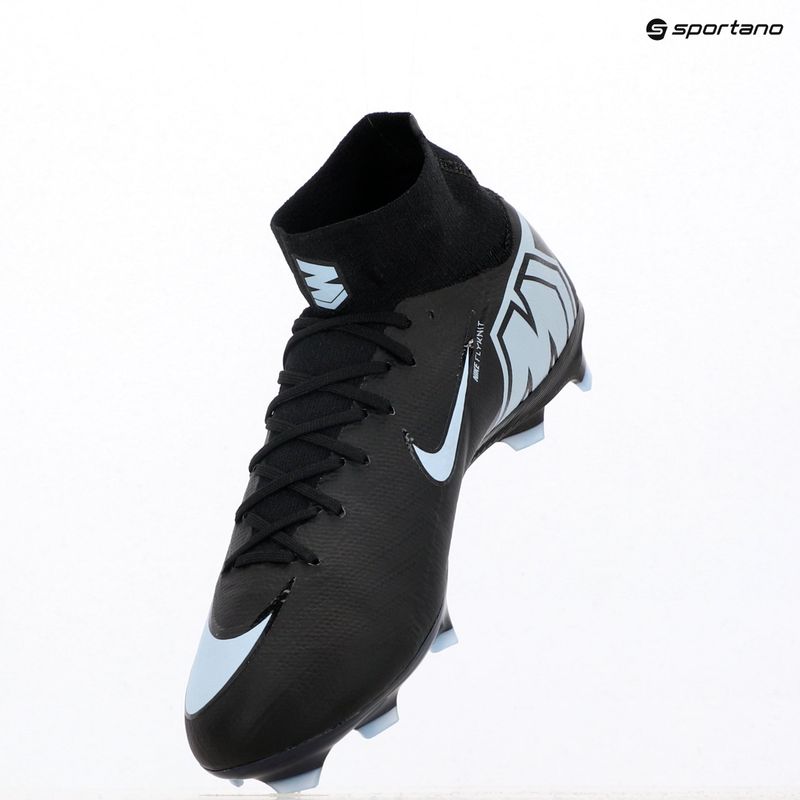 Herren Fußballschuhe Nike Mercurial Superfly 10 Pro FG schwarz/eisblau 18