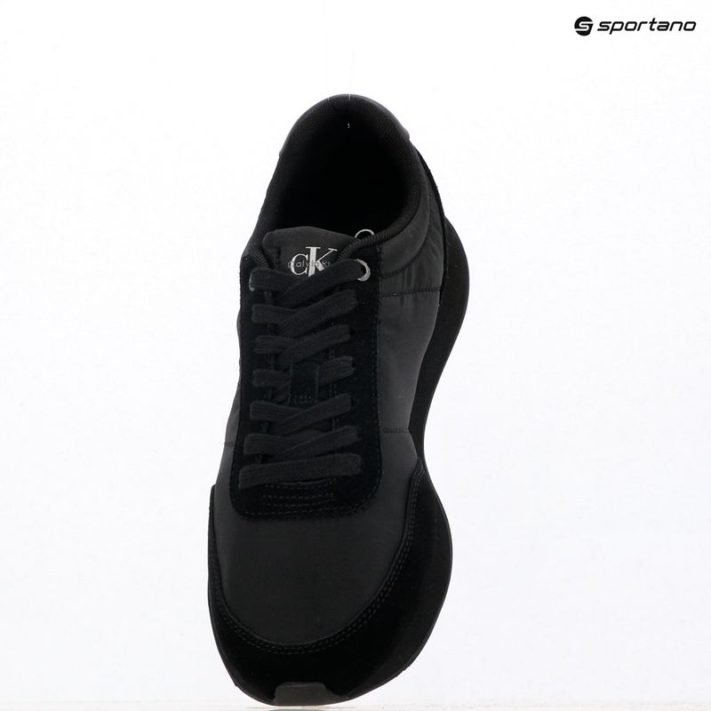 Herrenschuhe Calvin Klein YM0YM01361 Retro Runner Essential MIX MAT triple black 9