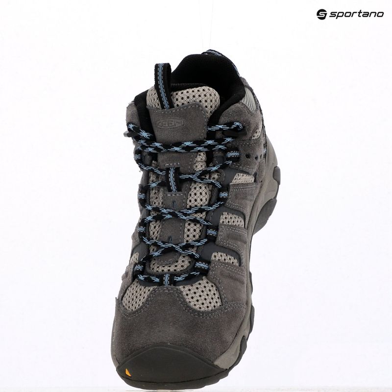 Trekkingschuhe Damen KEEN Headout Mid Waterproof steel grey/blue heaven 17