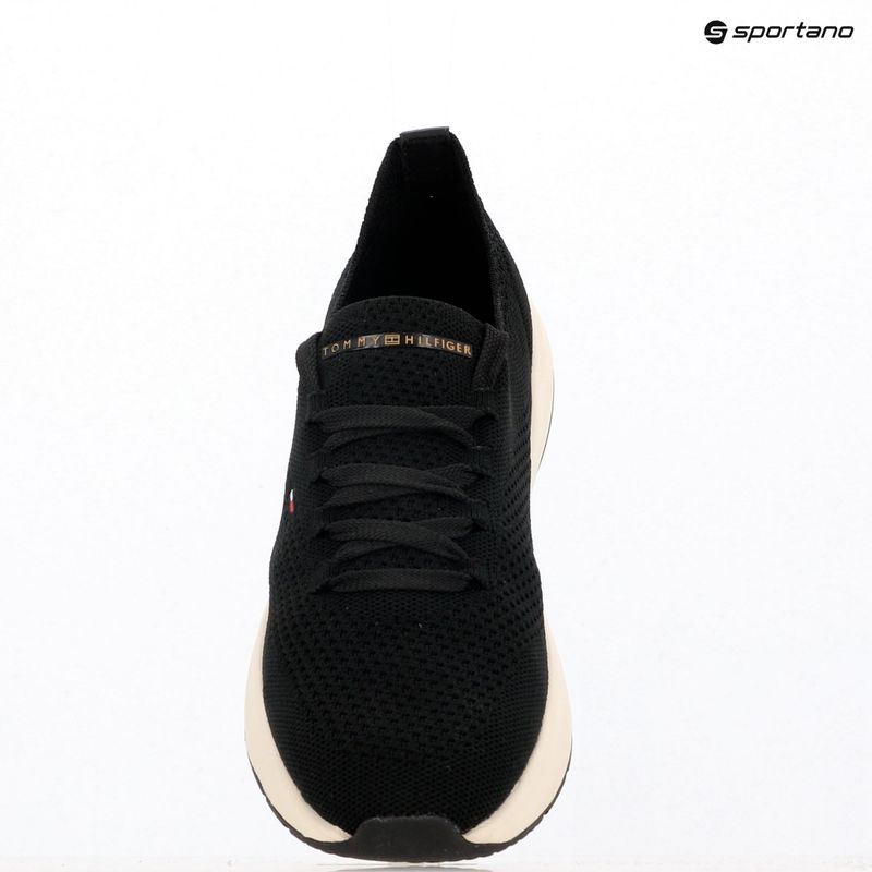 Tommy Hilfiger Damen Knit Runner schwarz Schuhe 9