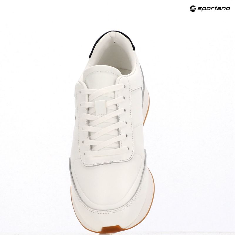 Herrenschuhe Calvin Klein YM0YM01381 Retro Runner Leather Tape bright white/black/gum 9