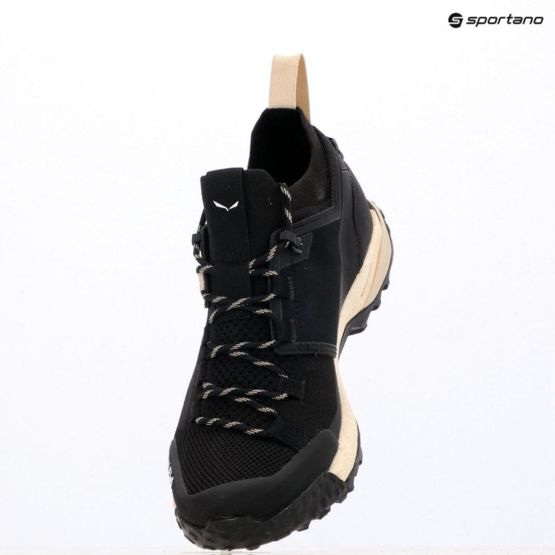 Damen Trekkingschuhe Salewa Puez 2 Knit Powertex fluorescent orange/black 9