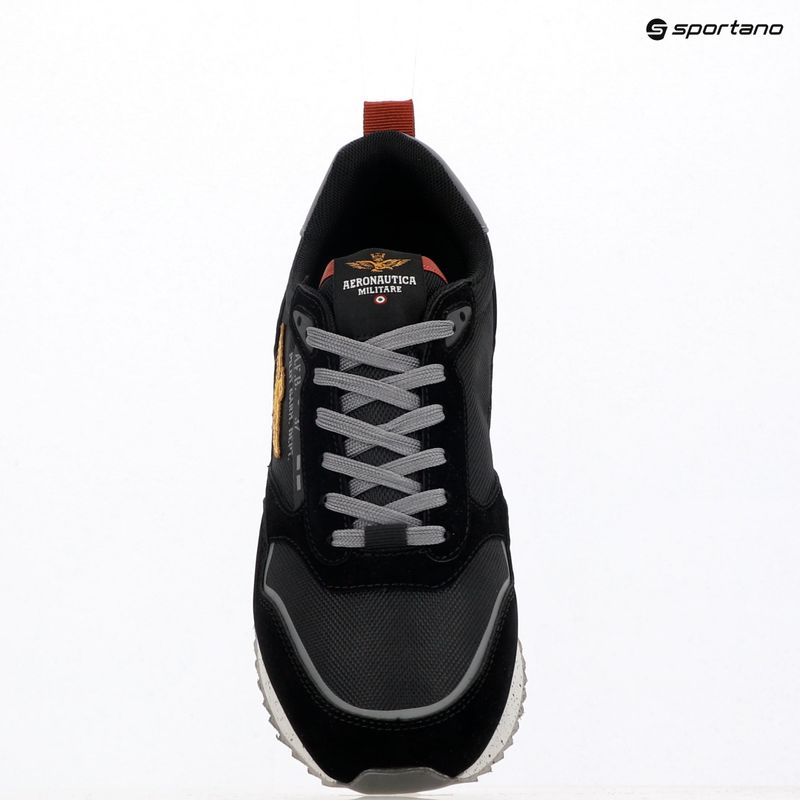 Herrenschuhe Aeronautica Militare 252SC0288UCT03545 jet black 9