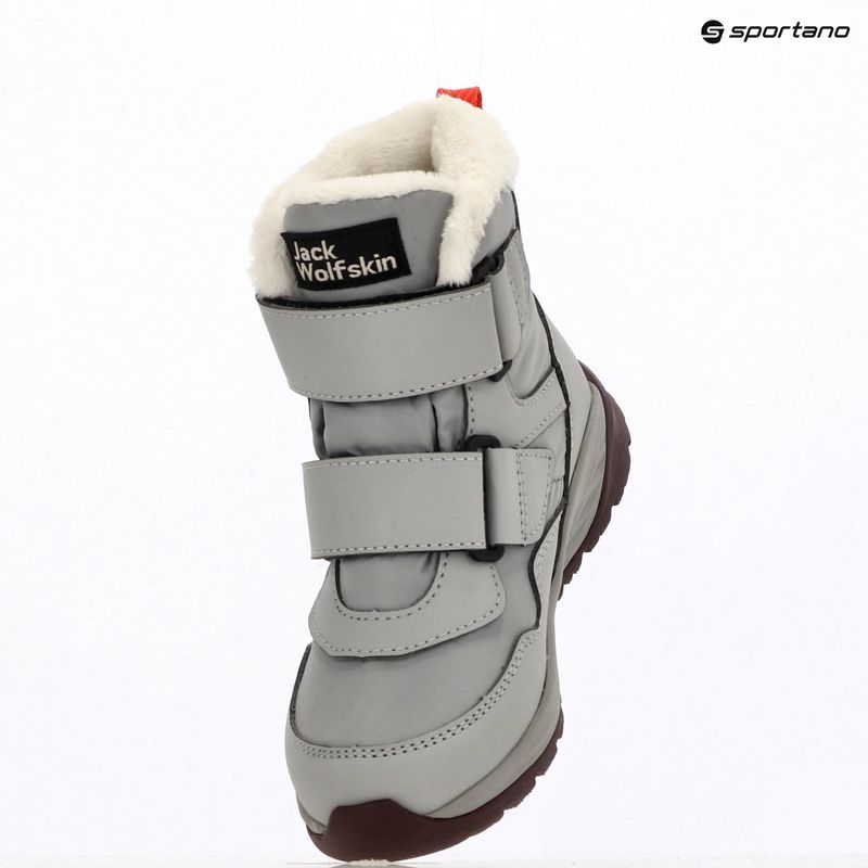 Kinderschuhe Jack Wolfskin Polar Bear-B Texapore Mid Vc rainstorm 12