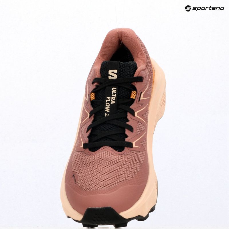 Damen-Laufschuhe Salomon Ultra Flow 2 GTX burlwood/tender peach/warm apricot 10