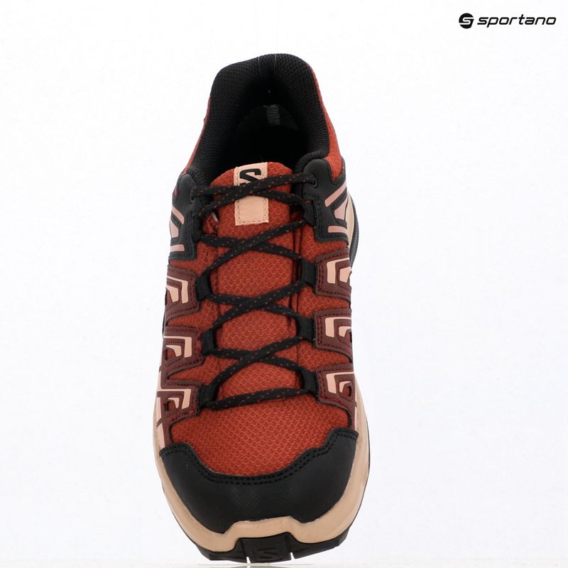 Damen-Trekking-Schuhe Salomon Extegra GTX henna/run raisin/mahogany rose 15