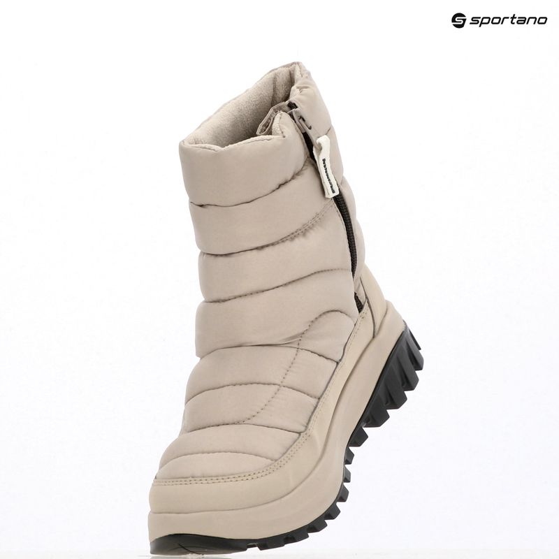 Damen Schneestiefel Columbia Snowtrot Mid soft taupe/shark 23