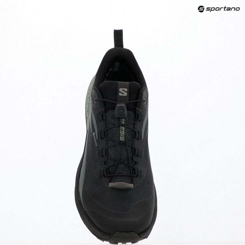 Herren-Laufschuhe Salomon Genesis GTX schwarz/agave grün/urban chic 17