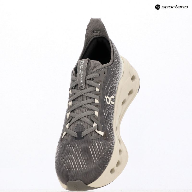 Herren On Cloudsurfer Max Asphalt/Eis Laufschuhe 9