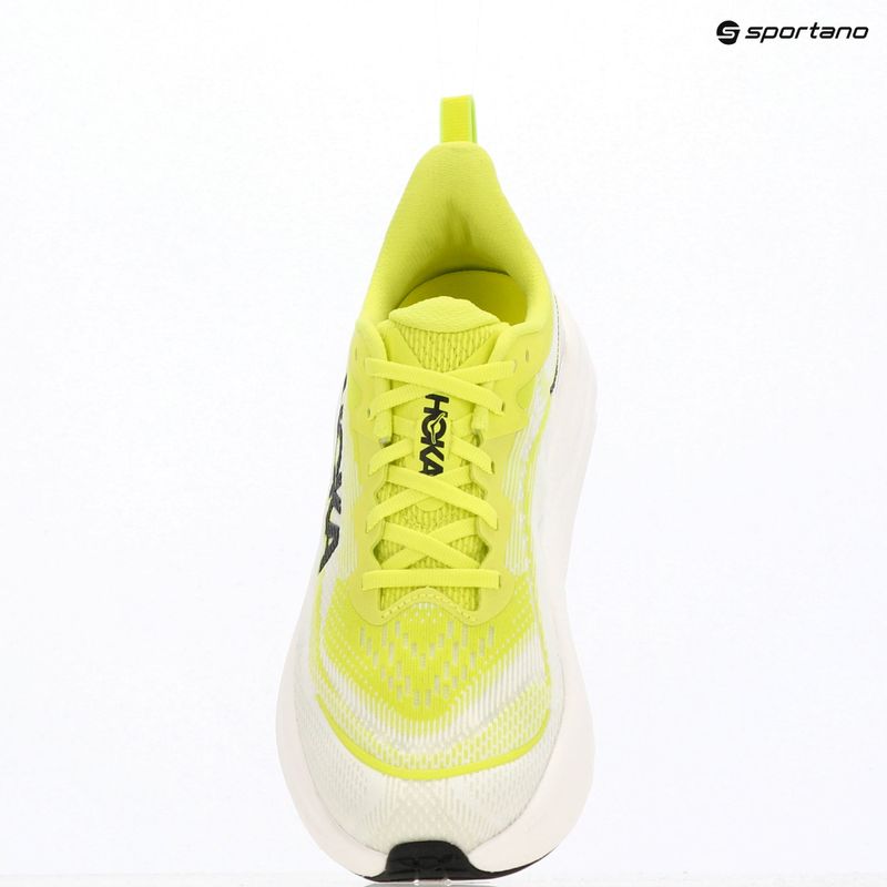 HOKA Skyflow Herren Laufschuhe neon hoka citrus/neon weiß 11