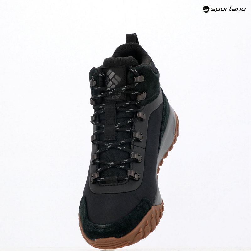 Herrenschuhe Columbia Burnsider Waterproof black/city grey 15