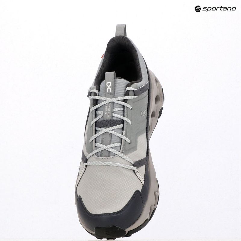 Herren Schuhe On Cloudhorizon Waterproof Gletscher/Legierung 15