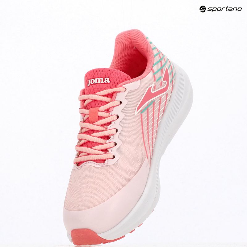 Joma Super Cross rosa Laufschuhe für Kinder 9