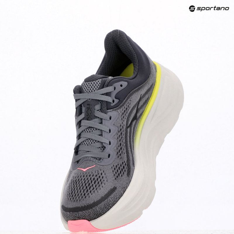 Damen Laufschuhe HOKA Bondi 9 anthrazit grau/grau skies 18