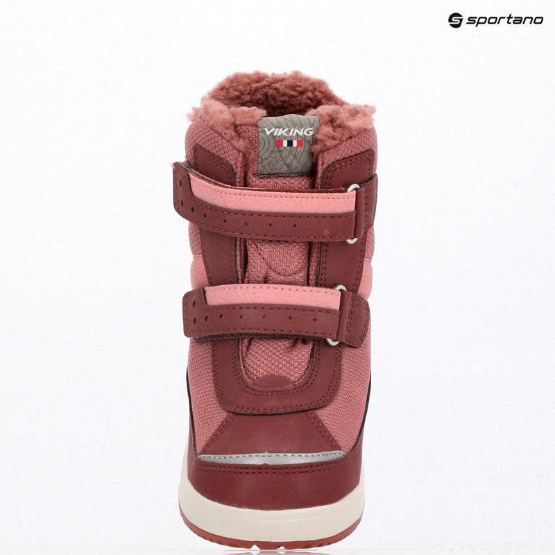 Viking Footwear Play Reflex Warm GTX 2V rosa / hellrosa Kinderschneestiefel 10
