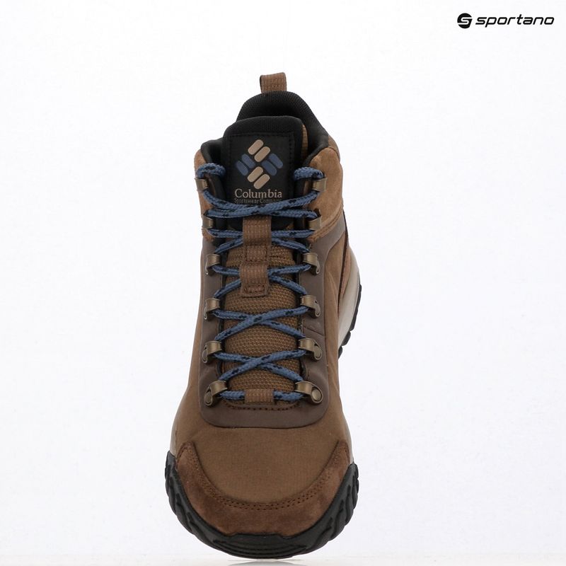 Herrenschuhe Columbia Burnsider Waterproof dark brown/dark mountain 10