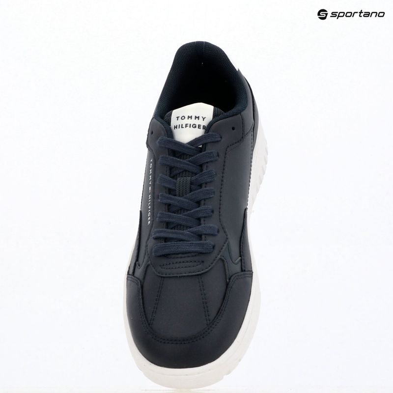 Herrenschuhe Tommy Hilfiger Basket Core Stripes desert sky 9