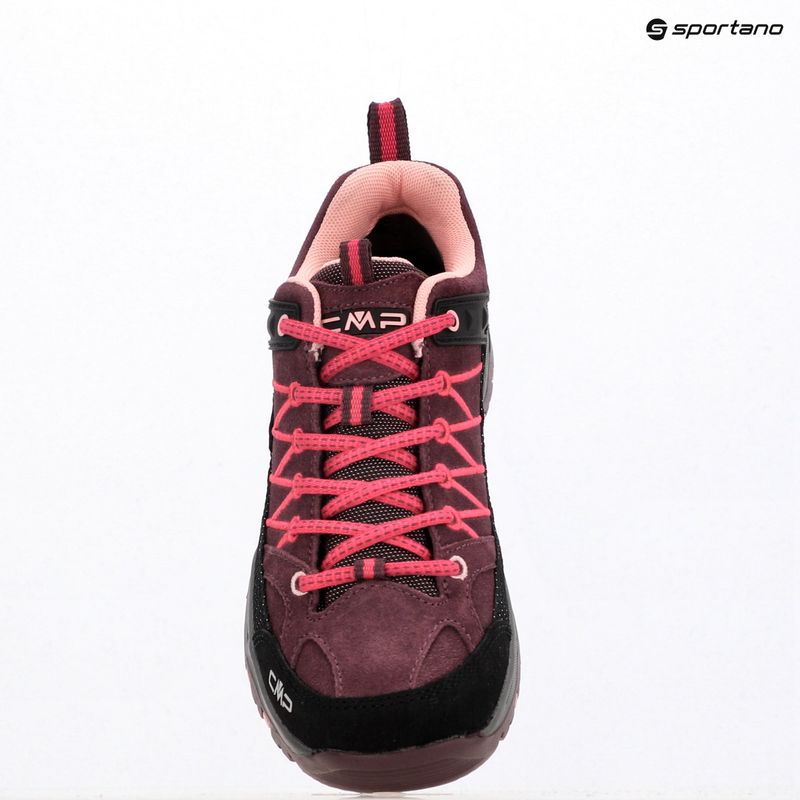 Kinder-Trekkingschuhe CMP Rigel Low Wp plum/peach 9