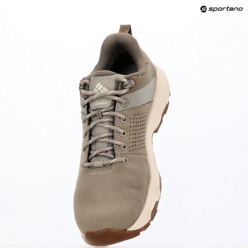 Damen-Trekkingschuhe Columbia Newton Nimble Leather kettle/cloud grey 15