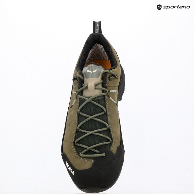 Herren Approach-Schuhe Salewa Wildfire Leather 2 GTX faded green/black 19