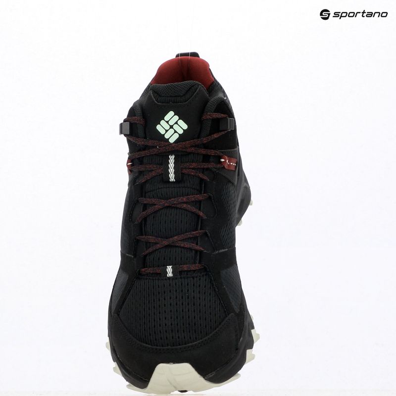 Damen Trekkingschuhe Columbia Peakfreak Hera Mid Outdry black/deep madeira 10