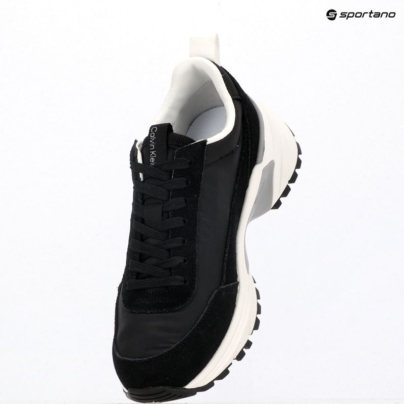 Damenschuhe Calvin Klein YW0YW02075 Hike Runner Mg Nylon Mix black/bright white 9