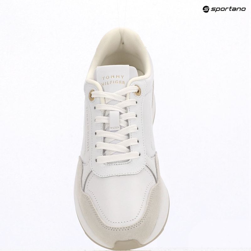 Damen Sneaker Tommy Hilfiger Monogram Runner white 9