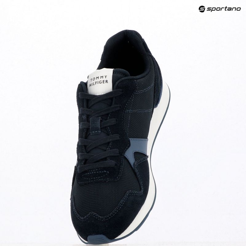 Herrenschuhe Tommy Hilfiger Runner Icon Mix desert sky 9