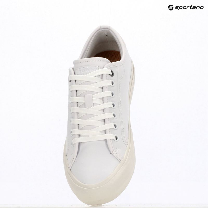 Herren Sneaker Tommy Hilfiger Street Leather Stitch white 9