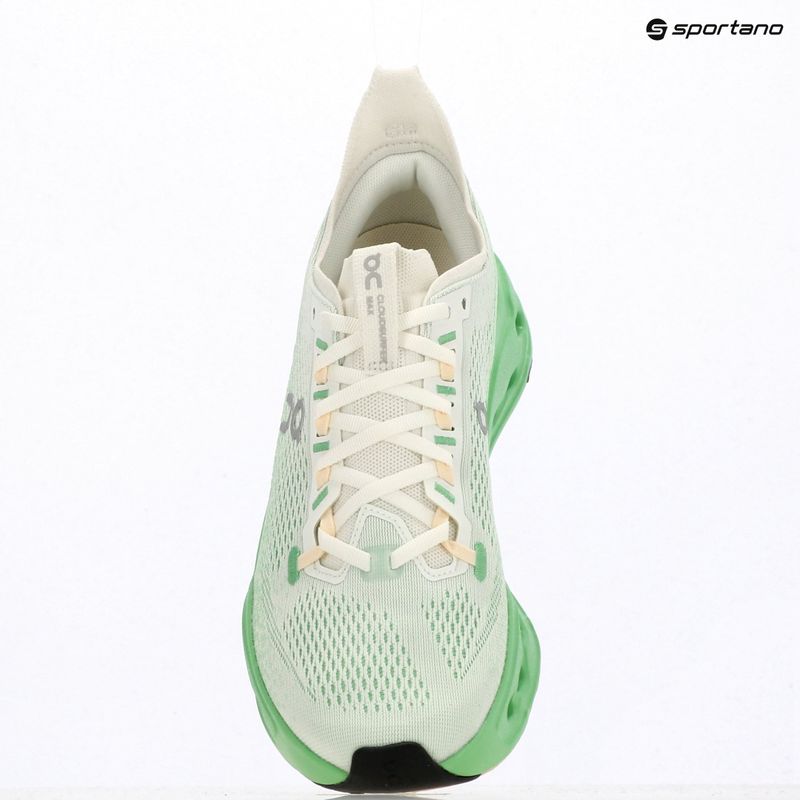 Herren Laufschuhe On Cloudsurfer Max elfenbein/honeydew 9