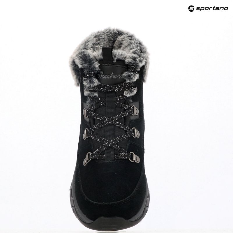 Damen Schuhe Skechers Trego Snow Worries schwarz 9
