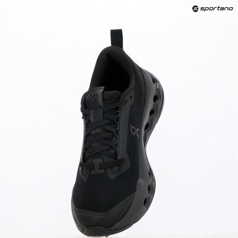 Damen-Laufschuhe On Cloudsurfer Trail 2 schwarz/schwarz 9
