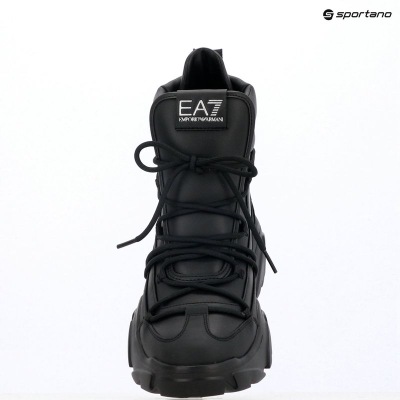 EA7 Emporio Armani Stiefel Flakes Trapper voll schwarz 9