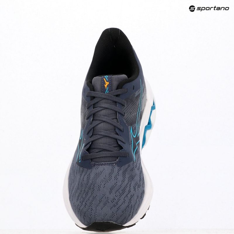 Herren-Laufschuhe Mizuno Wave Equate 9 odyssey gray/capri breeze/black 9