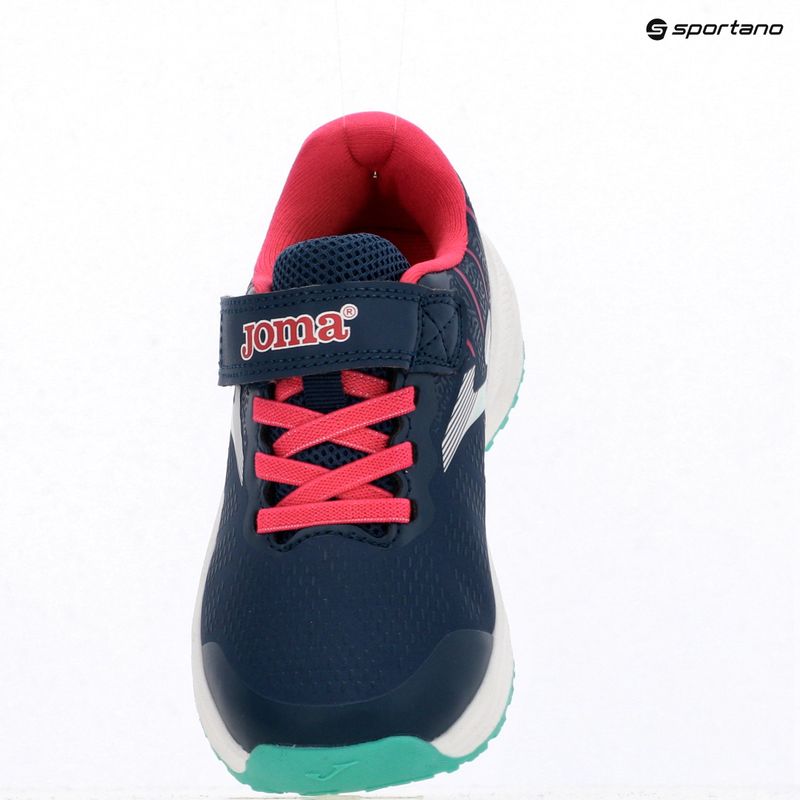Joma Victory Jr Kinder Laufschuhe navy blau / fuchsia 9