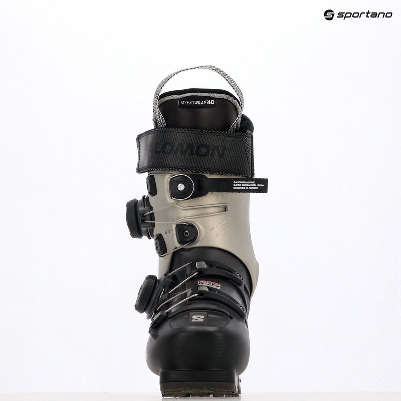 Skischuhe Damen Salomon S/PRO Supra Dual Boa 105 W GW black/light bronze metallic/black 8