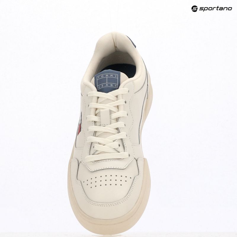 Herrenschuhe Tommy Jeans Cupsole Leather Ess blue moment 9