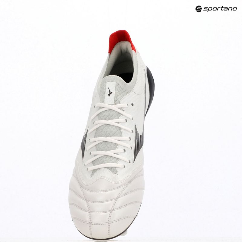 Herren-Fußballschuhe Mizuno Morelia Neo IV Β Elite MD White/Black/Chinese Red 9