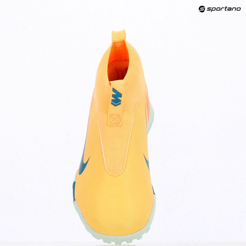 Kinder-Fußballschuhe Nike Mercurial Superfly 10 Academy Kylian Mbappé Jr TF melon tint/igloo 9