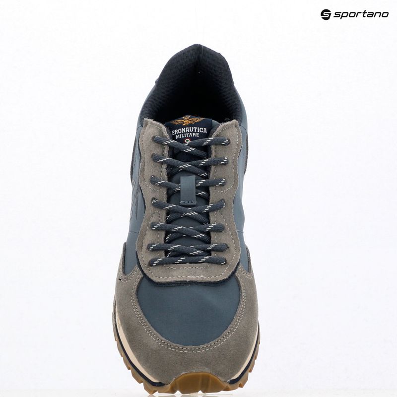 Herrenschuhe Schuhe Aeronautica Militare 252SC0320UPL00313 navy/grey 9