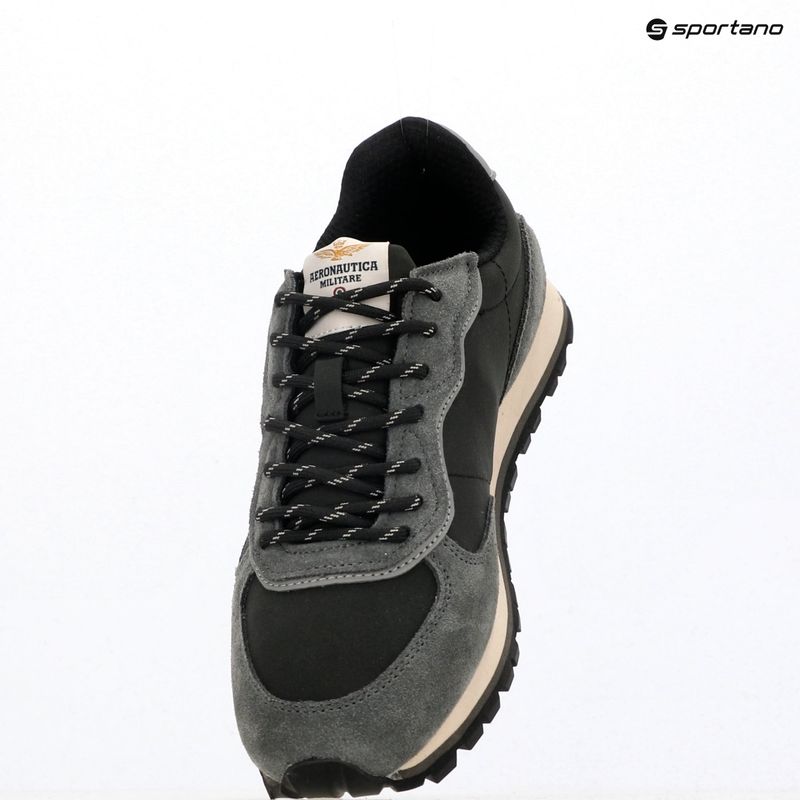 Herrenschuhe Aeronautica Militare 252SC0320UPL00313 jet black 3