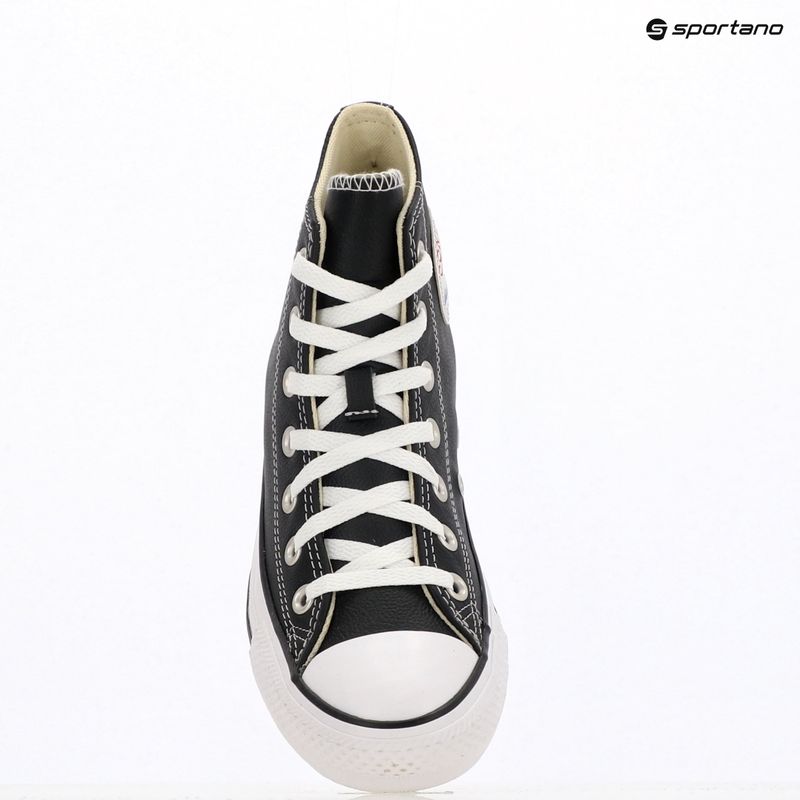 Sneaker Converse Chuck Taylor All Star Leather Hi black 9