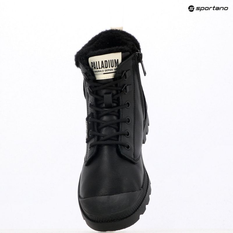 Herren Palladium Pampa Hi Snow Warm schwarz Stiefel 9