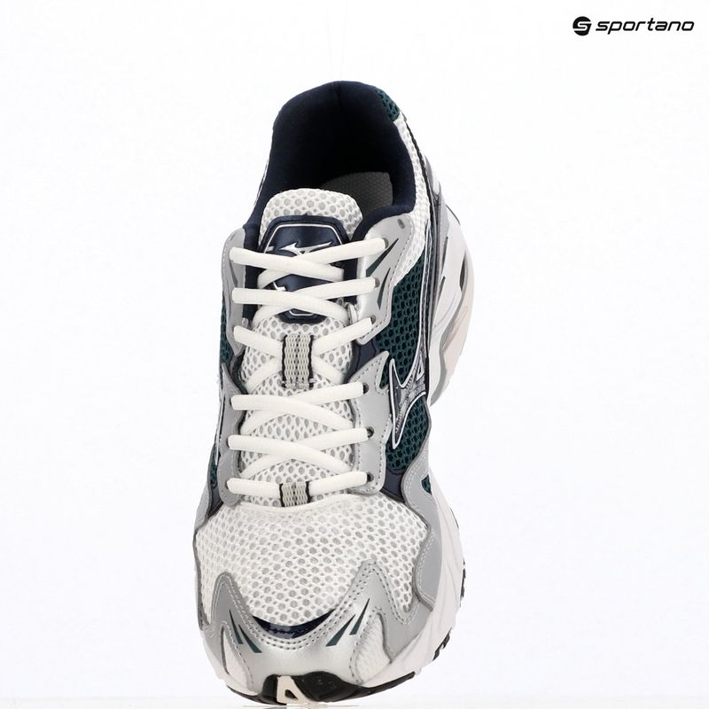 Schuhe Mizuno Wave Rider 10 white/baritone blue/deep teal 15