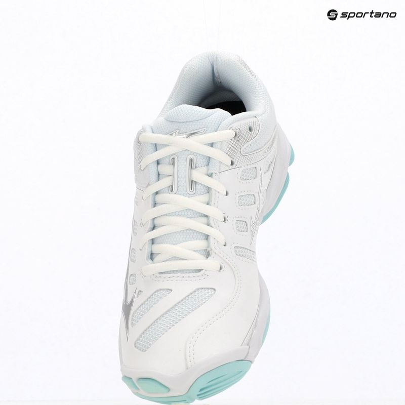 Damen-Volleyballschuhe Mizuno Wave Voltage 2 white/blue tint 14