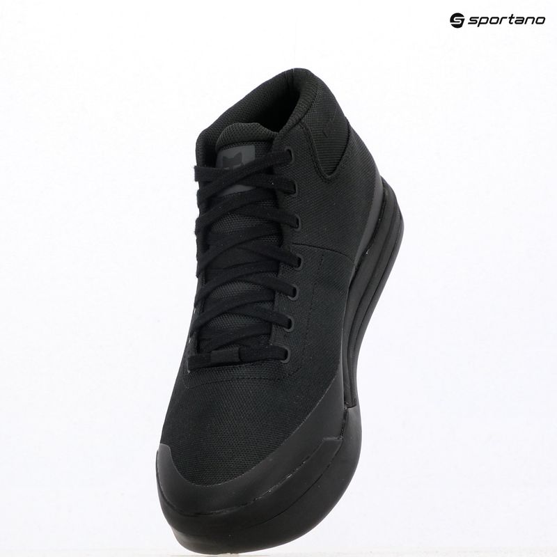 Herren Plattform Radfahren Schuhe Fox Racing Union Canvas Mid schwarz 18