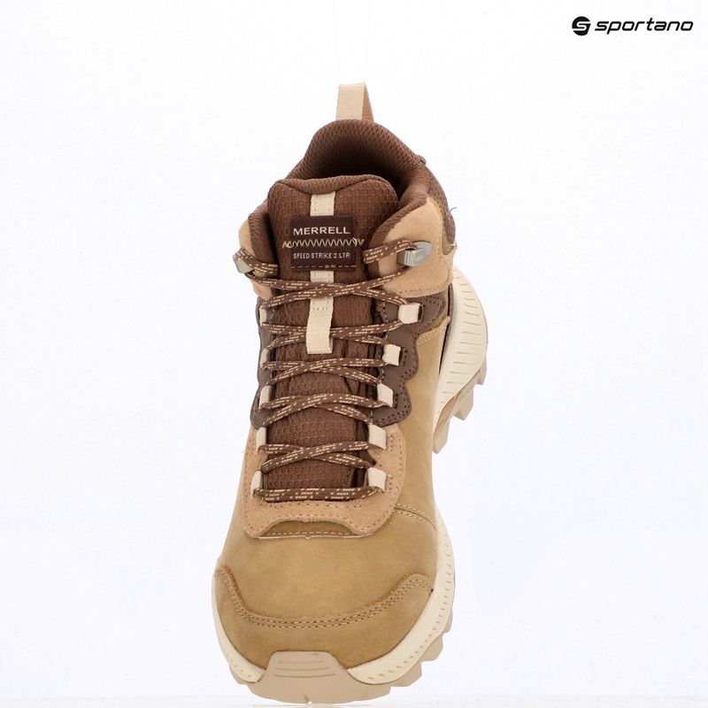 Damen-Wanderschuhe Merrell Speed Strike 2 Ltr Mid Wp latte 16