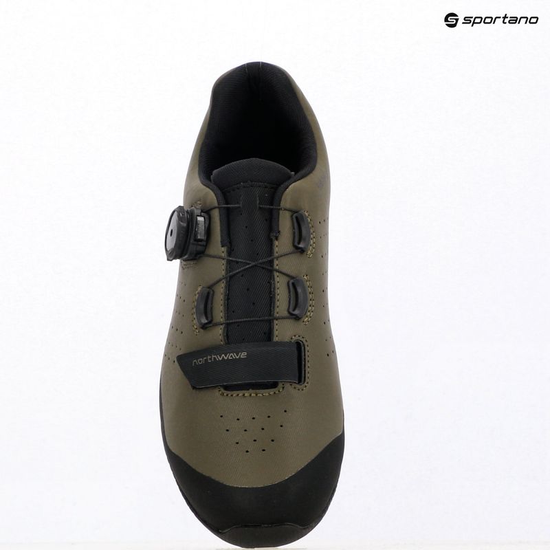 Herren MTB-Radschuhe Northwave Hammer Plus grün forest/schwarz 11