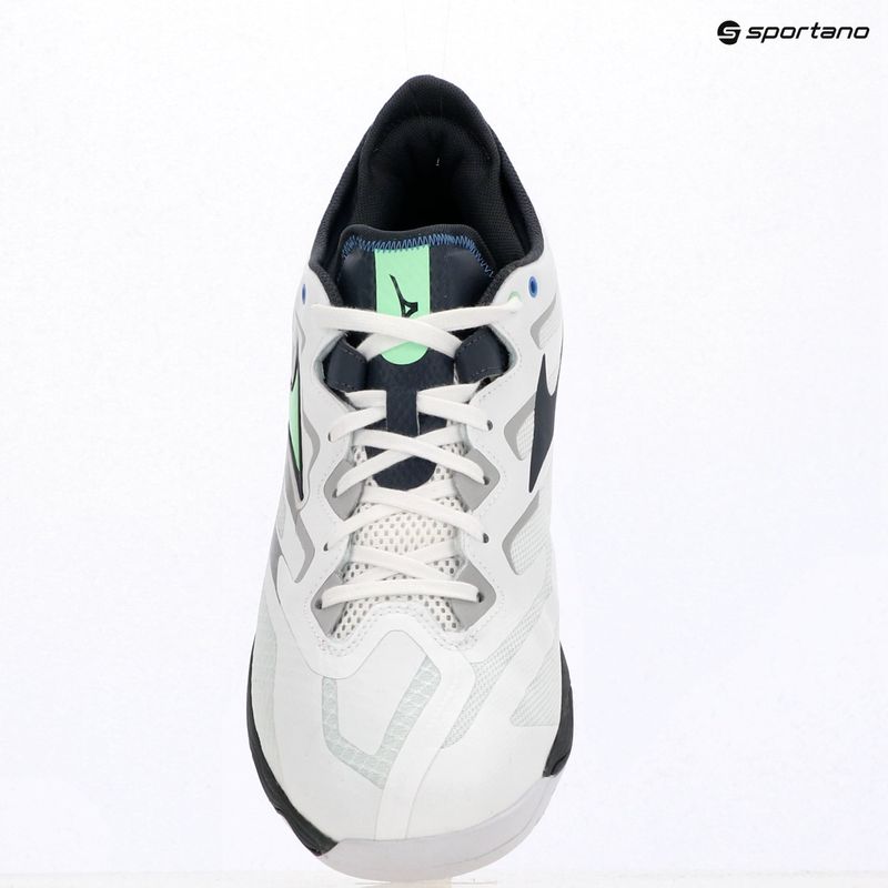 Tennisschuhe Mizuno Wave Medal Neo white/neo mint/india ink 13