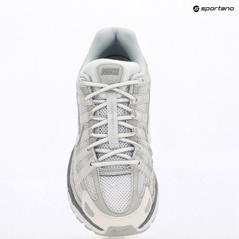Damen Sneaker Nike P-6000 metallic summit white/pure platinum/white 11